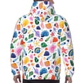 thumbnail image 5 of Hoodies for Men - Colorful Conch Print Long Sleeve Comfrt Men'S Fashion Hoodies & Sweatshirts, Sweatshirts for Men Hoodies Pullover Clothing Clothes with Pouch, 5 of 7