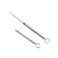 thumbnail image 1 of Mistaha Portable Environmental Toothpick Outdoor Camping Picnic Toothpick T-itanium Alloy Carrying Fruit Sign Metal Toothpick, 1 of 8
