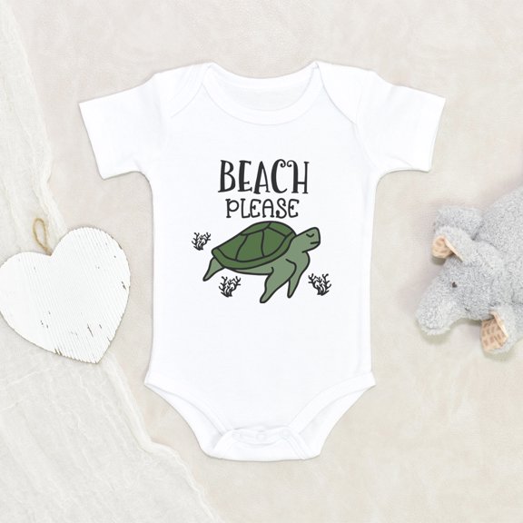 Newbabywishes - Cute Sea Please Turtle Baby Clothes for Boys and Girls - Animal-Themed Baby Clothing