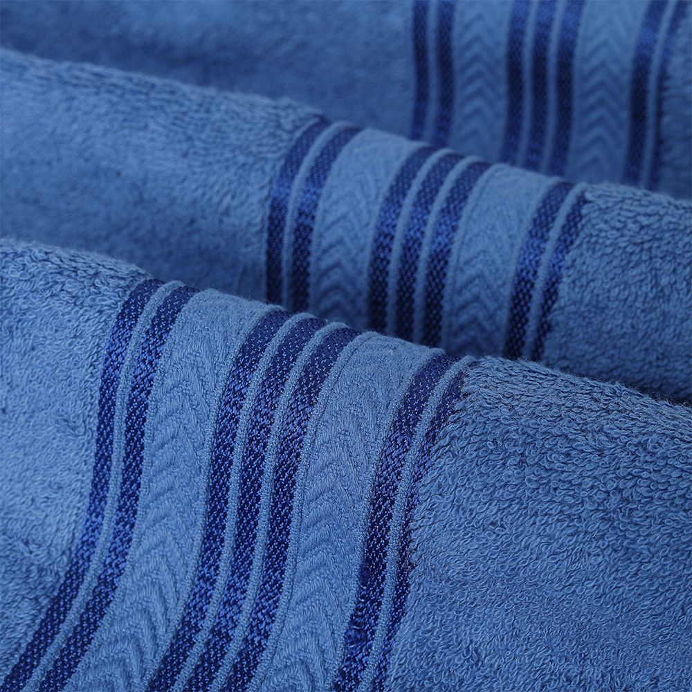 Cozy Home 100% Cotton 6 Piece Towel Set Royal Blue