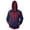 Hot Pink, variant on Superhero Cosplay Hoodie, Spider Graphic Print Long Sleeve Hooded Sweatshirt with Pocket, Casual Loose Fit Outerwear for Men Women,Hot Pink