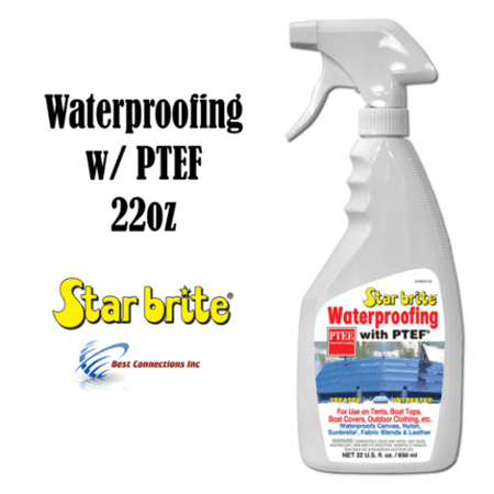 Waterproofing With PTEF 22oz Marine Fabric Cleaning Supply Star Brite