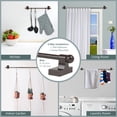 thumbnail image 2 of Mathilda Curtain Rod 1" OD 160-240 inch - Bronze, 2 of 3