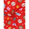 thumbnail image 3 of Cocomelon Infant and Toddler Girls Granny Gown Nightgown Red K219775CM, 3 of 7