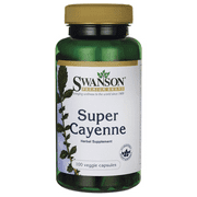 Swanson Super Cayenne 100 Veg Caps