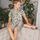 thumbnail image 4 of Fotbe Vector Mexican Otomi Style Bright Pijama Estampada de 2 Piezas para Niños – Ropa de Dormir de Manga Corta Cómoda para Niños y Niñas, Camiseta y Shorts de Algodón-4X-Large, 4 of 6