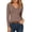 Khaki, variant on Xaqiouau Womens Long Sleeve V Neck Tops Casual Stretch Basic Slim Fit Blouse Lightweight Soft Everyday Fashion Pullover