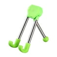 thumbnail image 2 of Anvazise Mobile Phone Holder Stable Rotary Strong Carrying Capacity Anti-slip Foldable Hold Phone Aluminum Anti-skid Desktop Tablet Stand Mobile Phone Accessories Green One Size, 2 of 13