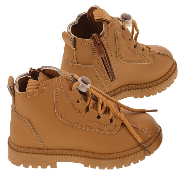 Masteelf  Children's Fashionable Leather Boots Boy Men and Women
