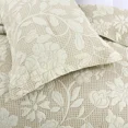 thumbnail image 4 of Colcha de algodón de 3 piezas para cama, cubierta de cama con bordado de flores, colchas dobles y cubrecamas, juego de edredón de verano, cobertor de colchón, 4 of 5
