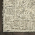 thumbnail image 4 of 8' X 10' Beige and Gray Wool Abstract Geometric Area Rug, 4 of 5