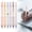 A, variant on CMYYNNA Retractable & Erasable Gel Ink Pens,0.5mm Extra Fine Point,12-pack (Black & Blue Ink)