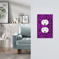 thumbnail image 5 of DouZhe 1-Gang Duplex Outlet Cover, Pink Leopard Design Decorative Wall Plates, 5 of 7