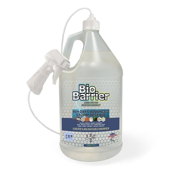 Infinity Shields Bio-Barrier, All Purpose Cleaner, Surface Protectant Spray, 1 Gallon W/ Remote Sprayer, Fresh & Clean Scent