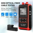 thumbnail image 4 of NF-916 4 In 1 Optical Fiber Tester Optical Power Meter VFL REF FC SC ST Visual Fault Locator LCD Display Network Tools ,Accurate, 4 of 7