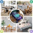 thumbnail image 3 of Rectangle Table Cover Pumpkin Bat spider Ghost Halloween Table Cloth,Decorative Washable Table Covers for Picnic Gathering Halloween Fall Thanksgiving Christmas, 3 of 5