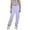 Purple, variant on Zanarzt Girls Cotton Soft Wide Leg Pants Cargo Pants for Girls Cargo Jogger Pants Casual Girl's High Waist Cargo Pants with Pockets Khaki,11-12 Years