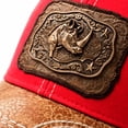 thumbnail image 5 of KNITE Gorra Trucker Hombre Rino Vaquera Herraje Metálico Estilo Rancho Buchona, 5 of 5