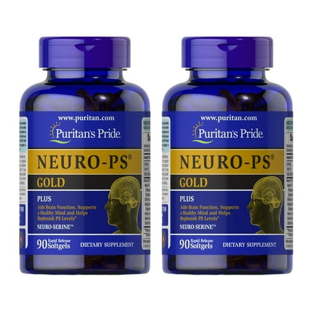 (2 pack) Puritans Pride Neuro-ps Gold