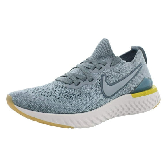 Nike Epic React Flyknit 2 (GS) Big Kids' Running Shoes Aviator Grey/Aviator Grey aq3243-005