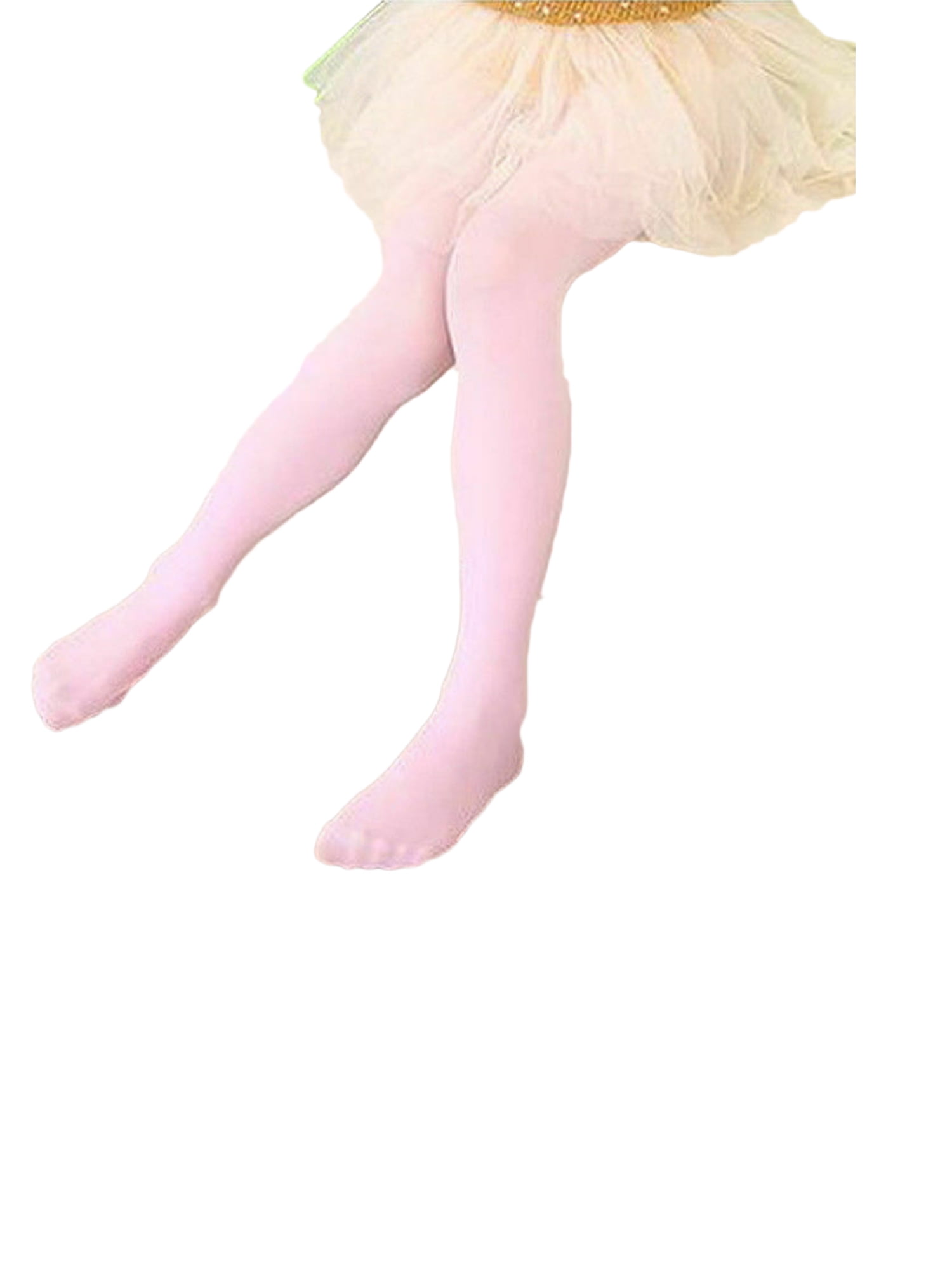 Convertible Tights Dance Stocking Socks Ballet Pantyhose for Kids & Adults-S M L 