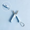 thumbnail image 3 of 1 Pcs Mini Scissors with Key Chain, Mini Telescopic Small Foldable Scissors, Sewing Folding Scissors, Mini Portable Scissors for Cutting Scrapbooking 1.85", 3 of 9