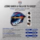 thumbnail image 2 of Casco Integral Edge Negro Carbon con Visor Doble ANTIVAHO para Motocicleta para Mujer, 2 of 5