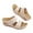 Beige, variant on Womens Orthopedic Wedge Sandals Bohemia Slingback Open Toe Arch Support Comfortable Memory Foam Cushion Dressy Summer Sandals Outdoor Beach Casual Shoes