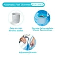 thumbnail image 4 of Open Box Intex Deluxe Wall Mount Swimming Pool Surface Auto Skimmer (6 Pack), 4 of 10