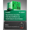 thumbnail image 4 of Probador de enchufes TESMEN TOE-100BMAX GFCI Trip Time LCD, 4 of 7
