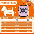 thumbnail image 2 of GASTROPOD Dog Halloween Costumes,Cute Cat Halloween Costumes,Cotton Vest Halloween Costumes for Dogs,Purple,M, 2 of 7
