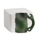 thumbnail image 5 of Taza Taza de cerámica con asa de camuflaje, galvanizada, para café, hogar, oficina, cocina, diseño de camuflaje (1 unidad) JASKFLY, 5 of 9