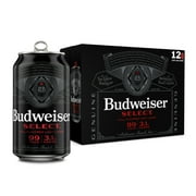 Budweiser Select American Light Lager Beer 12 pack 12 fl oz Aluminum Cans 4.3% ABV