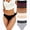 10Pack C, variant on Finetoo 10 Pack Cotton Underwear for Women Hipster Panties Cheeky Soft Ladies Bikini Underwear M
