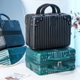 thumbnail image 4 of 14 inch Mini Travel Suitcase Cosmetic Box Hand Luggage Organizer Makeup Case Small Password Box Boarding Case 12, 4 of 6