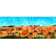 thumbnail image 2 of Lavoie, Tina 18x10 Black Ornate Wood Framed with Double Matting Museum Art Print Titled - Painted Sky Panorama, 2 of 4