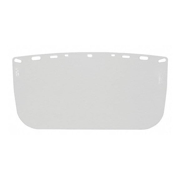 Bullard Hard Hat Clear Visor,Flat,Polyester 840ME