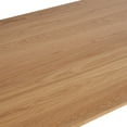 thumbnail image 5 of Lagom Adelyn Mid-Century 59.10 in Rectangle Expansive 6 Seater Dining Table, Natural Oak, 5 of 11