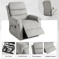 thumbnail image 7 of Lift Chair Recliners for Elderly ,28.7"L Small Electric Lift Chairs with Massage & Heating,Power Contorl,Gray, 7 of 7