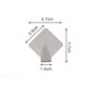 thumbnail image 2 of Gancho De Pared Adhesivo De 4 Piezas, Ganchos Adhesivos para Baño De Cocina, Gancho De Toalla Adhesivo Sin Perforar Acero Inoxidable,4.7*4.7cm, 2 of 5