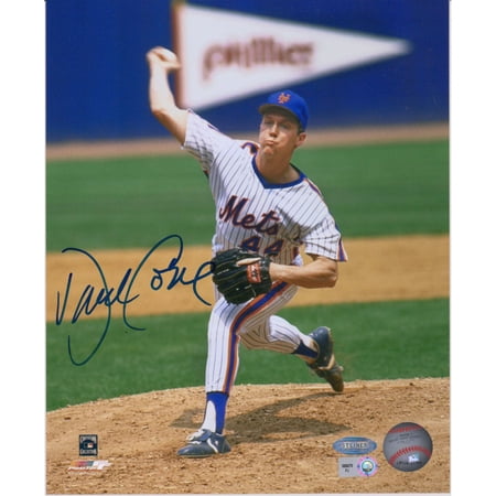 David Cone New York Mets Autographed 8