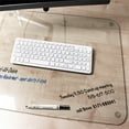 thumbnail image 4 of Desktex® Glass Desk Pad - 19" x 24", 4 of 7