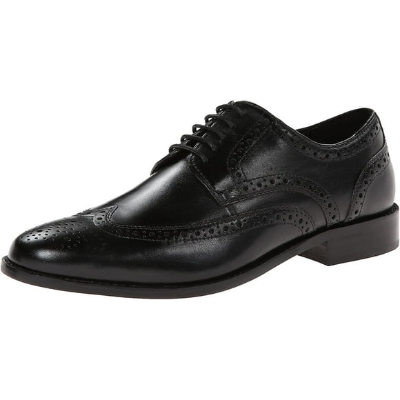 Nunn Bush Mens Nelson Wing Tip Oxford Dress Casual Lace-Up