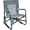 Grey, variant on Freestyle Rocker Camping Chair | Portable Folding Rocking Chair with Solid, Durable Armrests, Drink Holder & Comfortable Backrest — Cinnamon