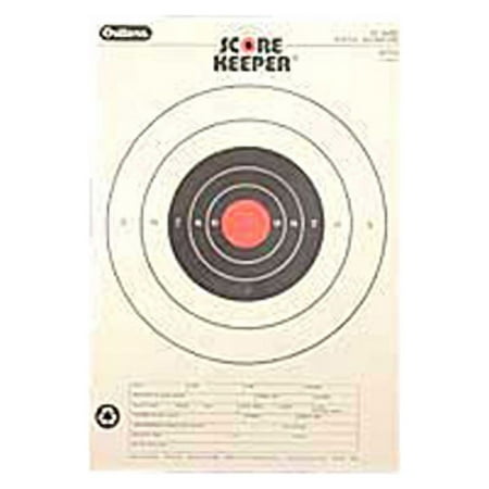 Champion Traps and Targets Bullseye Target Orange 12 Pack