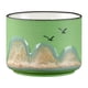 thumbnail image 1 of Taza de té de cerámica, taza de té de Kung Fu, taza de Sake, juego de té clásico de , taza de Espresso para , Sake, Yerba Mate , VERDE, Copa recta, 1 of 8