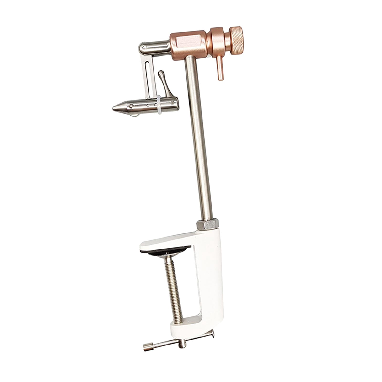 figatia Fly Tying Vise, Clamp Mounting Tying Vise, Fishing Tackle Manufacturing, Alloy, Portable Fishing Fly Tying Tools, Fly Tying Tool 26x6cm Rotatable