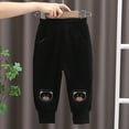 BYOIMUD Boys&Girls Cotton Pants, Kids Baby Harem Bottoms Sweatpants