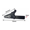 thumbnail image 3 of 10Pack Alligator Clips 1000V 32A Heavy Duty Full Insulated Automotive Car Battery Alligator Clips Electrical Test Clips, 3 of 6