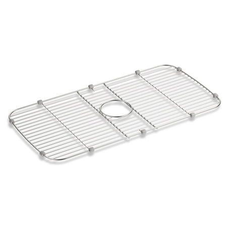 kohler verse sink grid stainless steel